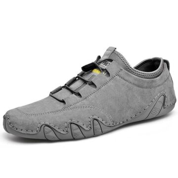 Genuine Leather Lace Up Outdoor Footwear