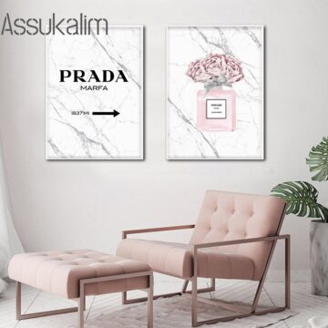 Canvas Print Peony Flower Wall Painting