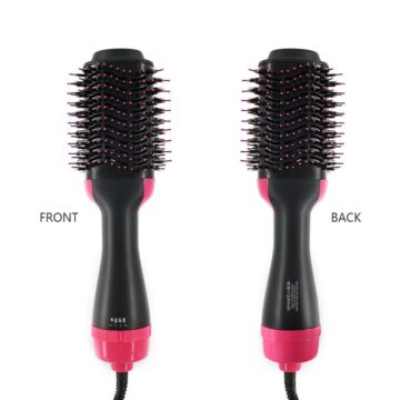 2 IN 1 Hair Straightener Comb Curling  Brush