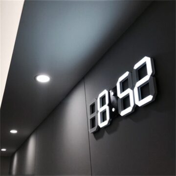 Modern Design 3D Large Wall Clock