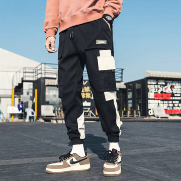 Streetwear Men’s Multi Pockets Cargo Harem Pants